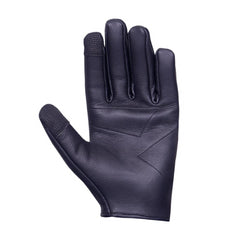 Men’s Classic Leather Chauffeur Gloves – Unlined Everyday Driving Gloves (Snap)