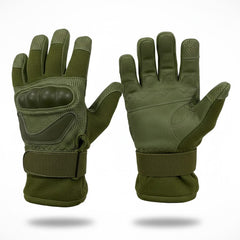 Motorcycle Gloves for Men Outdoor Sport (Nom-Green)