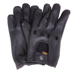Men's Classic Leather Chauffeur Gloves - Premium Soft Sheepskin Leather Gloves (Drive-X Model)