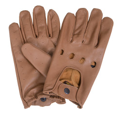Men's Classic Leather Chauffeur Gloves - Premium Soft Sheepskin Leather Gloves (Drive-X Model)