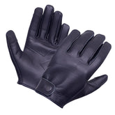 Men’s Classic Leather Chauffeur Gloves – Unlined Everyday Driving Gloves (Snap)