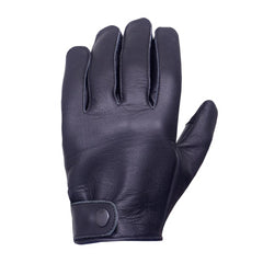 Men’s Classic Leather Chauffeur Gloves – Unlined Everyday Driving Gloves (Snap)