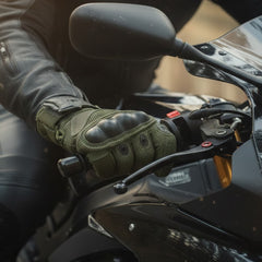 Motorcycle Gloves for Men Outdoor Sport (Nom-Green)