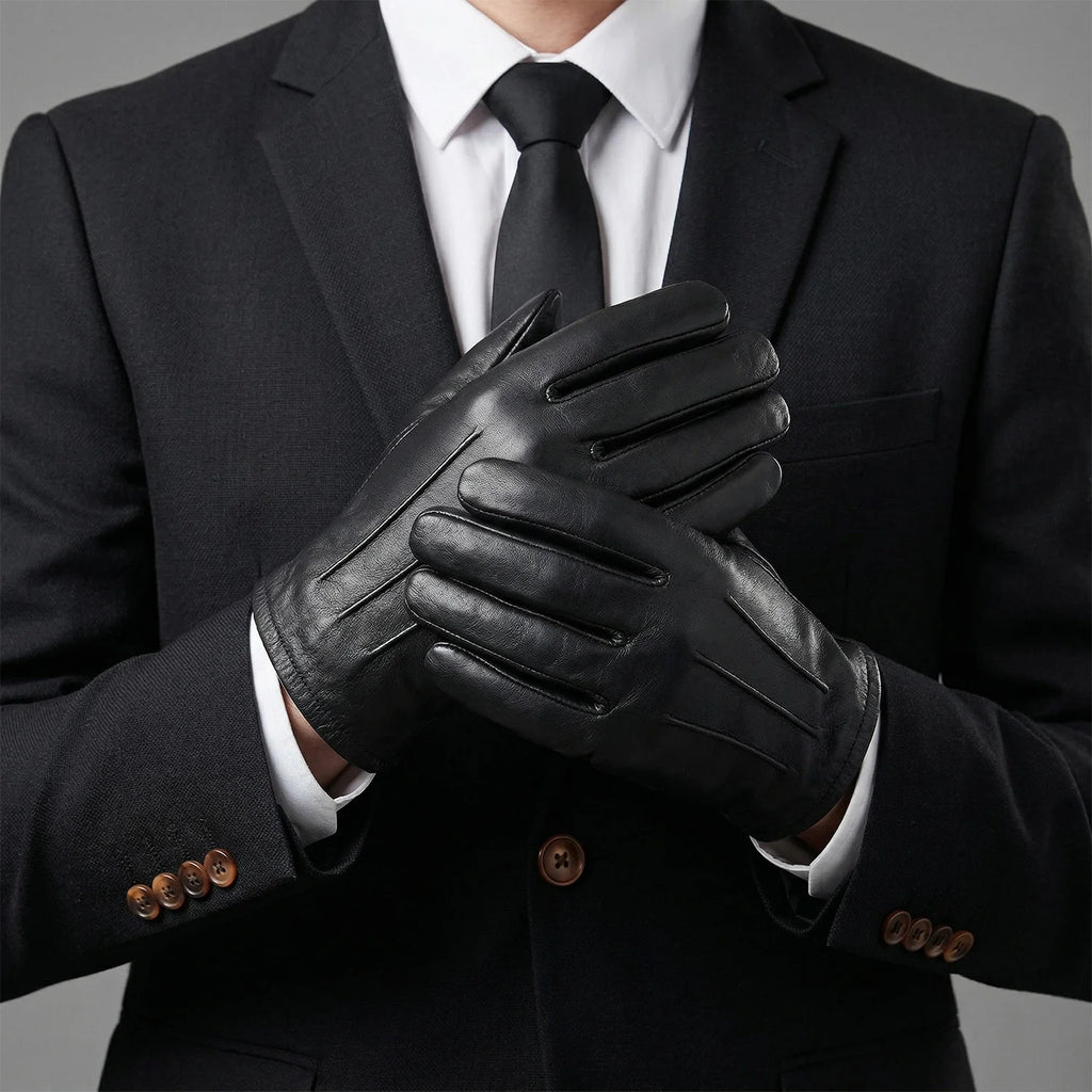 black dress gloves men Men's Genuine Leather Unlined – Police Patrol & Motorcycle Ridi – Quality Wears USA Color:GREEN-3 Velvet Dress with Blazer natural 100% lambskin leather second look